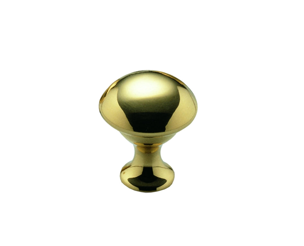 POMOLO PER MOBILI '2286' 20 mm - Oro lucido - 25 pezzi