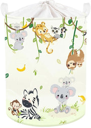 Cestello Animale Opvougbile Cassetto di Stoccaggio per Bambini con Maniglia, 36 * 45 cm