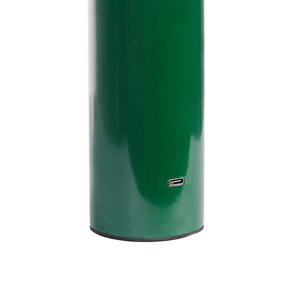 Lampada da tavolo senza fili in ferro verde per interni e per esterni