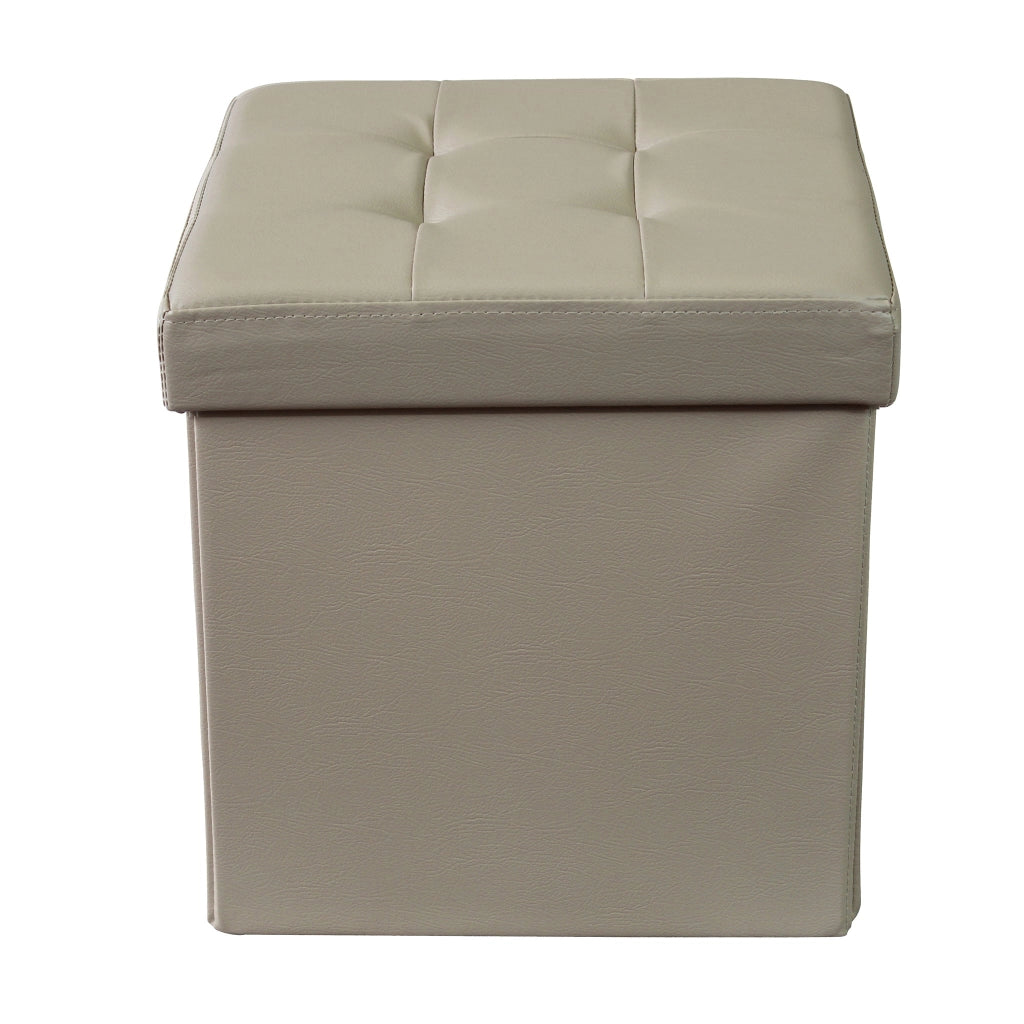 Pouf contenitore in similpelle - MADDOX
