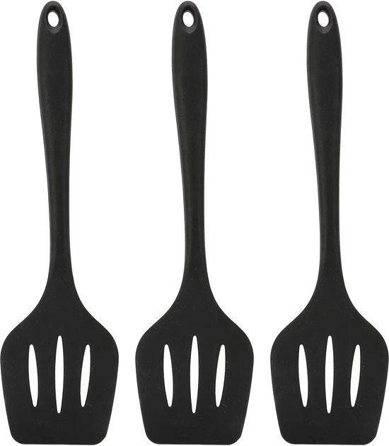 Spiedi Fritti Spatola in Legno - Cucchiaio di Cottura Resistente al Calore - Disegno a Lama Lunga - Padella Wok Cucina Utensili da Cucina - Beige