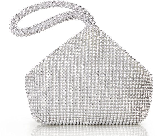 Borsa a Mano per Donne con Pailletti Abito da Sera Clutch Borsa di Festa Abito da Gala Borsa da Matrimonio Accessori da Matrimonio