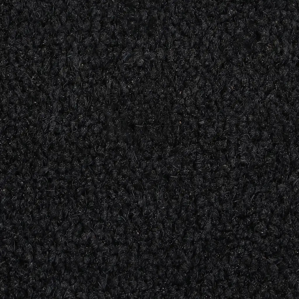 Zerbino | Tappetino Nero 65x100 cm Fibra di Cocco