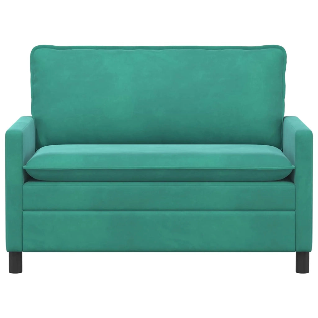 Divano Turchese 126 x 81 x 87,5 cm Velluto