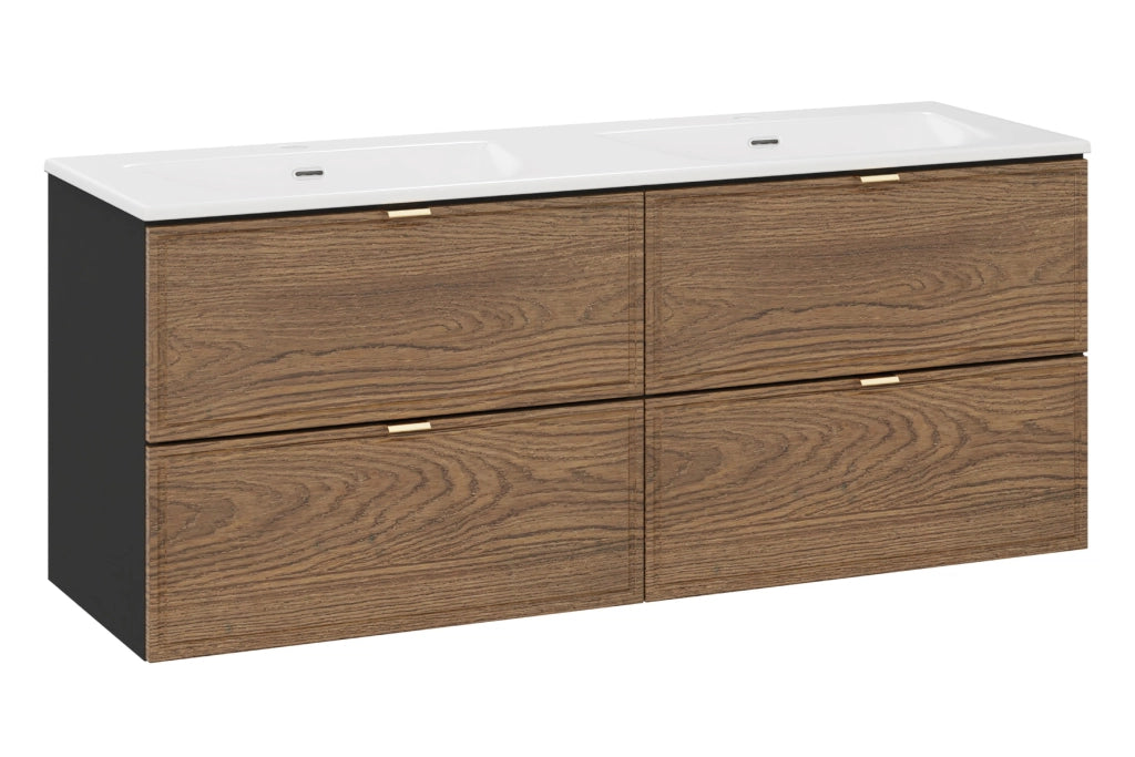 Set mobili bagno 120 cm con lavabo per mobile SKY Talia Casella 120 x 1401 x 46 cm