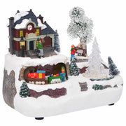 Tavolo di Natale Multicolore 23,5 x 16 x 18,5 cm Resina CFW3990213