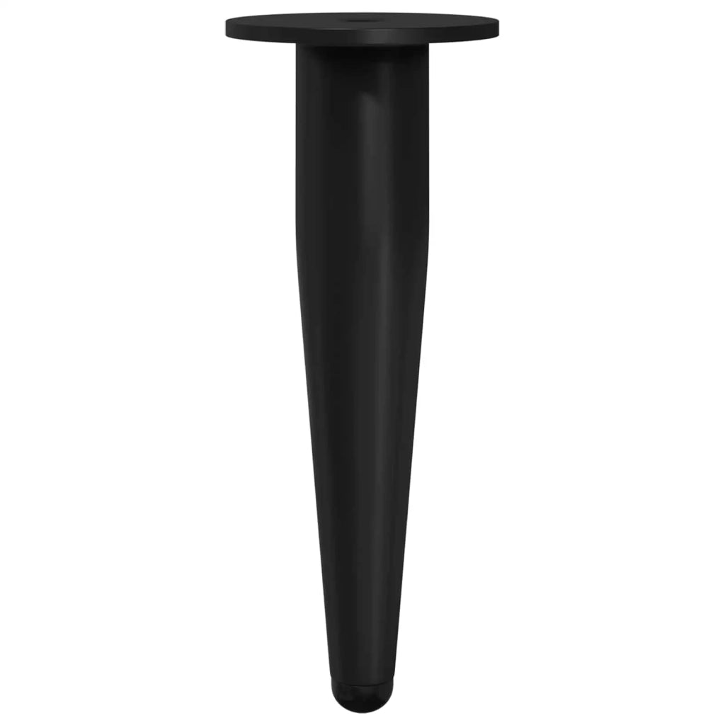 Piedini per mobili 12 pz Nero ? 40 x 98 mm Ferro CFW9119411