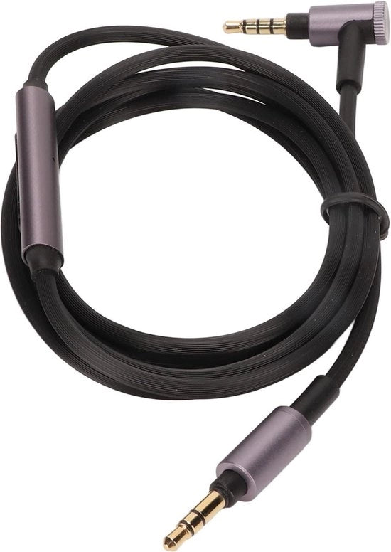Cavo di sostituzione per microfono per auricolari WH XB910N-XB 950BT-900N-700 MDR 1A-100abn-MSR7-1rmk2-100AAP-ATH-MSR7, upgrade cavo di collegamento per auricolari.