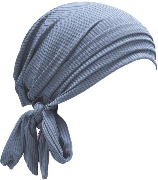 Copricapo soffice e respirante - Cintura per capo - Sciarpa per capo - Beanie - Leggero - Regolabile 52-58 cm - Copricapo in lana