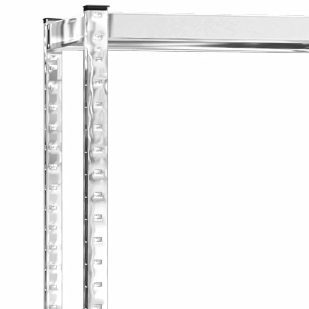 Portapneumatici a 2 Livelli 4pz Argento 110x40x110cm in Acciaio 3154231