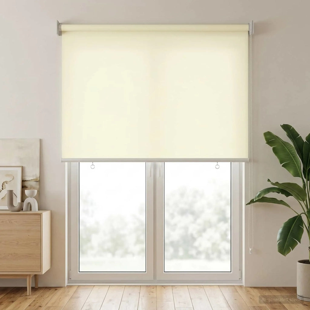Voletta a rullo con protezione UV Crema 80 x 230 cm Poliestere 42041182