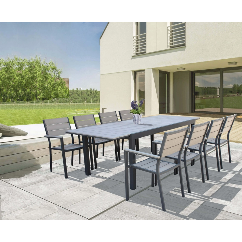 TAVOLO PENTAL 180/240 X 100