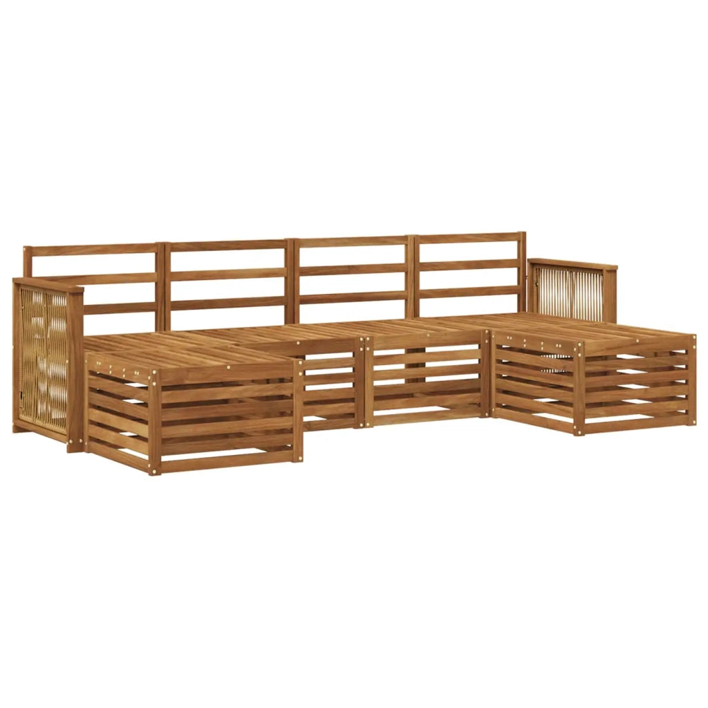 Set di divani da esterno 5 pz 3384685