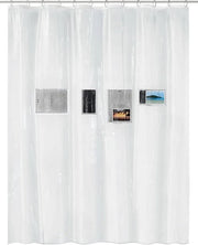 Doccia portatile - PEVA - trasparente - 180x200 cm