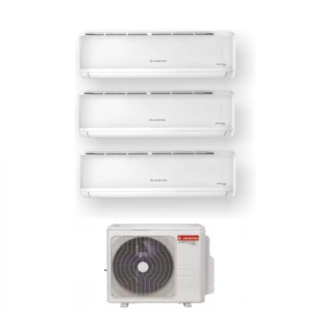 CLIMATIZZATORE CONDIZIONATORE ARISTON TRIAL SPLIT INVERTER serie ALYS PLUS 9+12+12 con 80 XD0C-O R-32 Wi-Fi OPTIONAL 9000+12000+12000