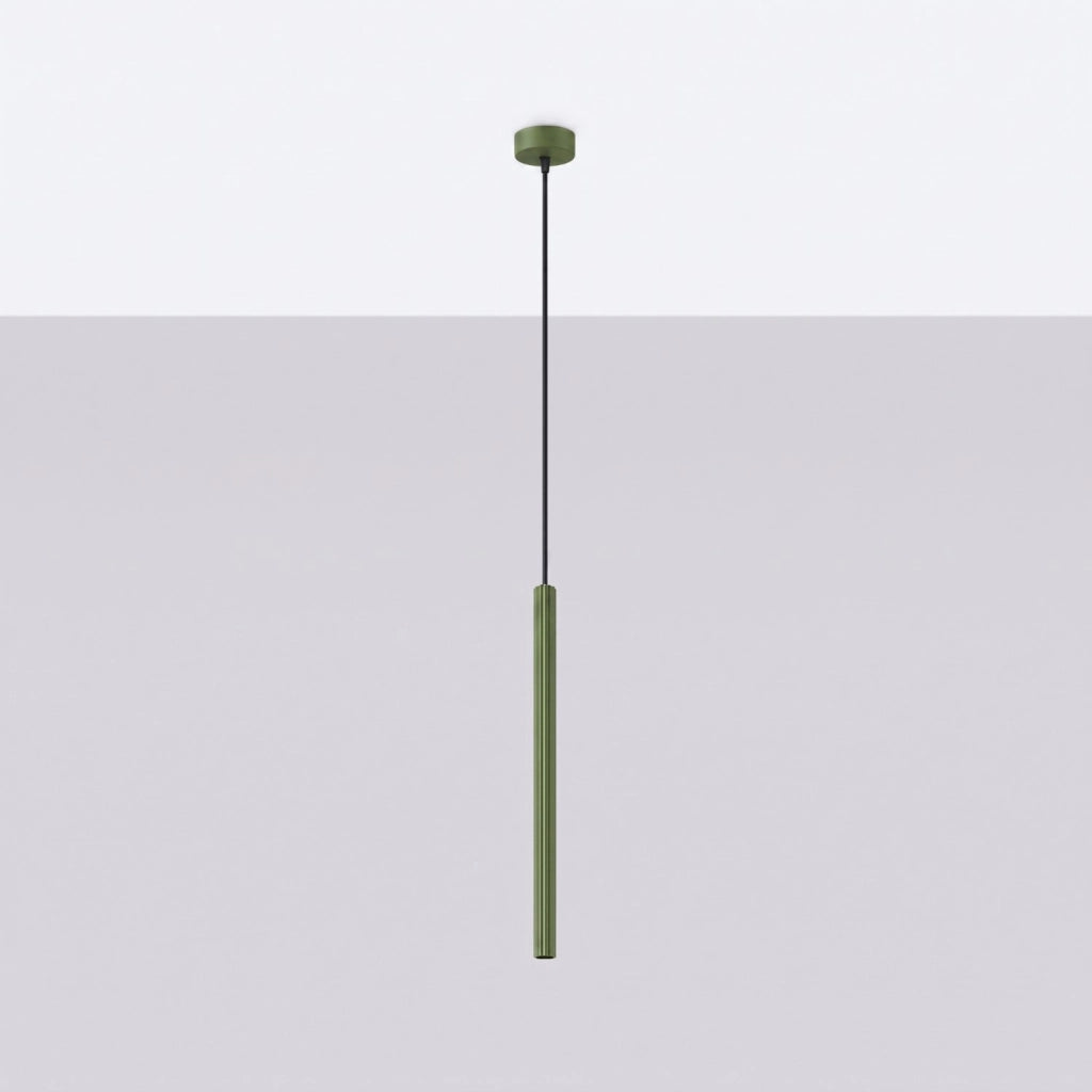 Lampada a sospensione ARCHE 1 verde oliva