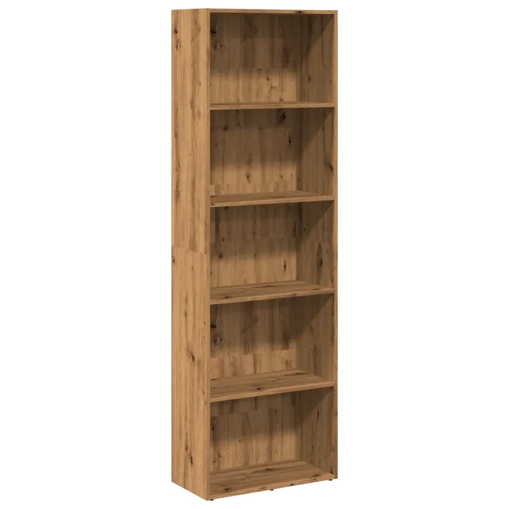 Libreria Rovere Artigianale 60x30x189 cm in Legno Multistrato 857925