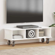 Supporto TV-Credenza per TV-Mobile TV Bianco 100 x 35 x 35 cm Legno multistrato