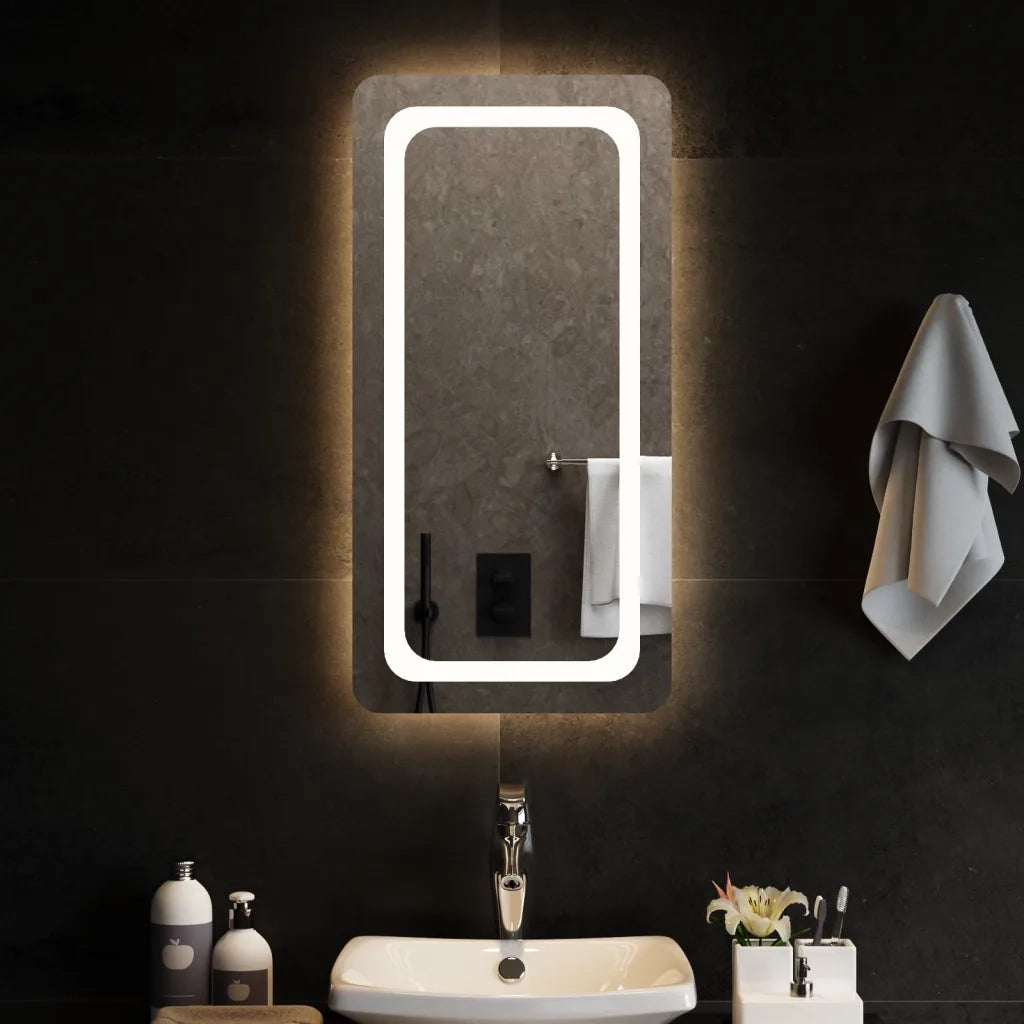 Specchio da Bagno | Specchio decorativo con Luci LED 40x80cm