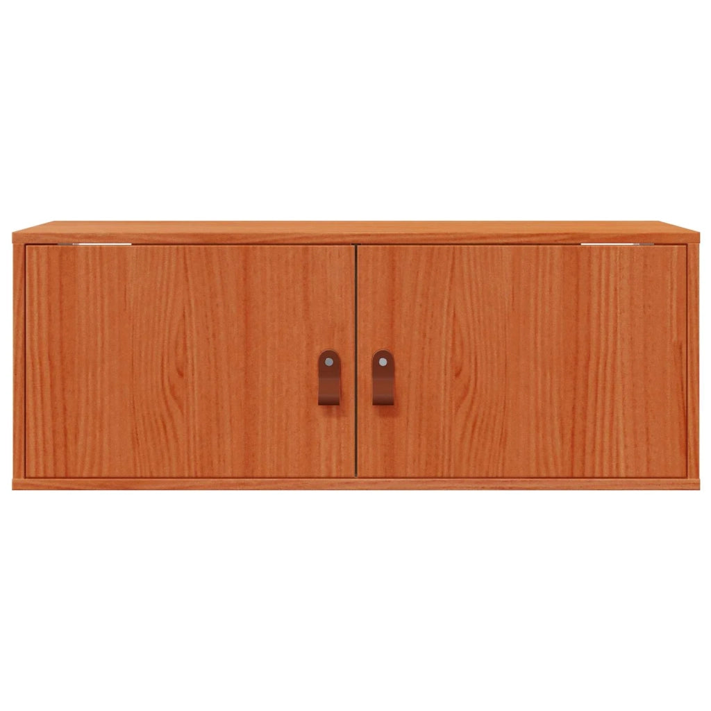Armadietto a muro 2 pcs Marrone cerato 80 x 30 x 30 cm 869949