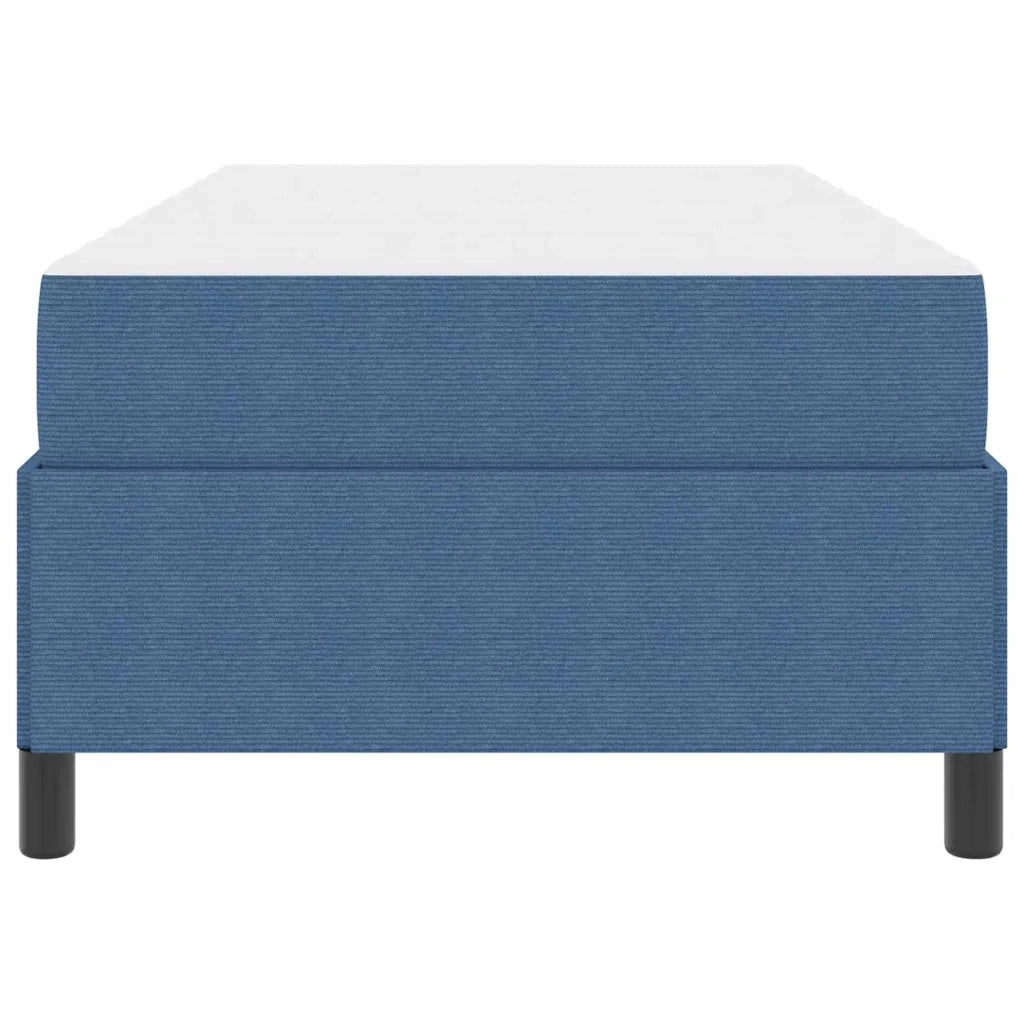 Struttura del letto con materasso-Giroletto Blu 100 x 200 cm Tessuto 768949