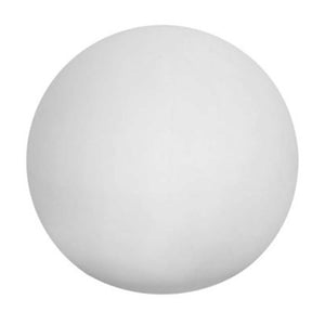 Sfera Solare Luminosa a LED 6000K da Giardino Ø30 cm in Polietilene Sined Luce Bianca