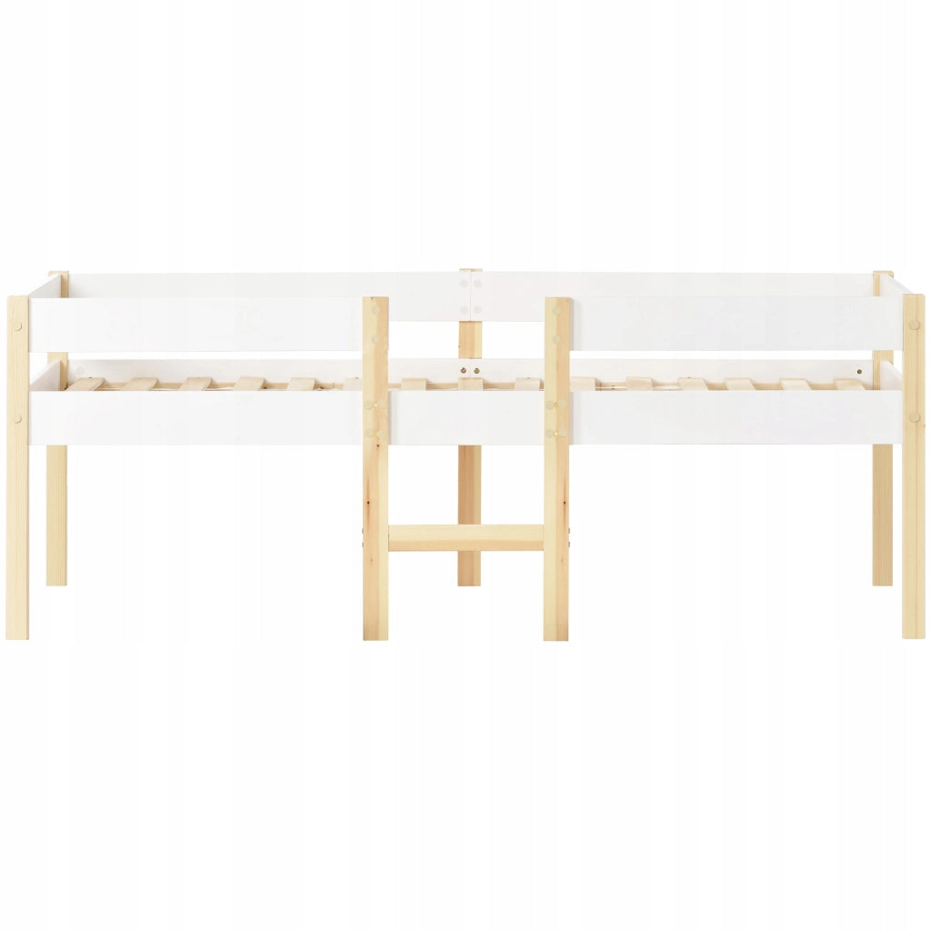 Letto a castello per bambini - Xylo - 90x190cm - Quercia bianca