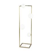 Lampada Da Terra Angolo Pt5 Ottone Ideal-Lux