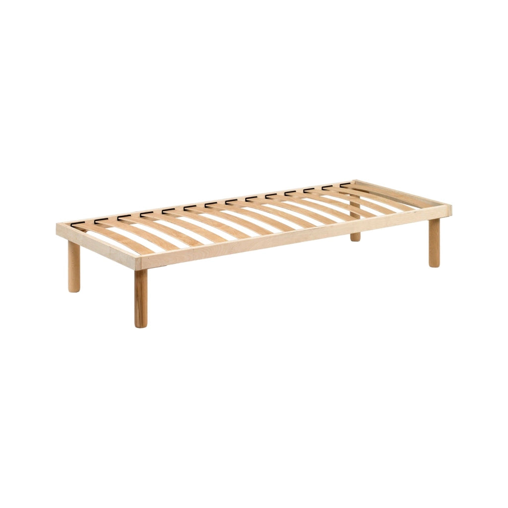 Rete letto singolo Ansa, Rete ortopedica a doghe in legno, 100% Made in Italy, cm 80x190h 31