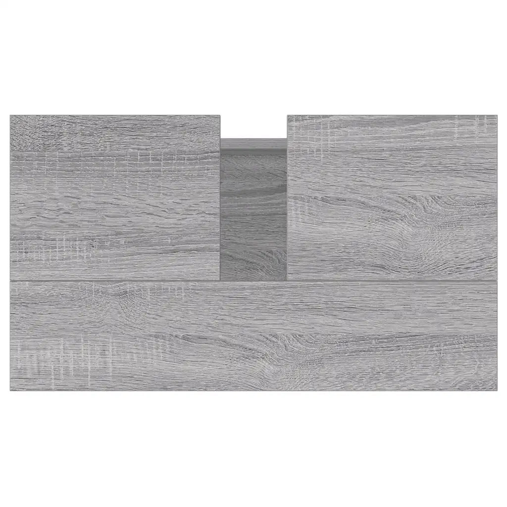 Mobile da Bagno | Armadio da bagno Grigio Sonoma 58x33x60 cm in Legno Multistrato