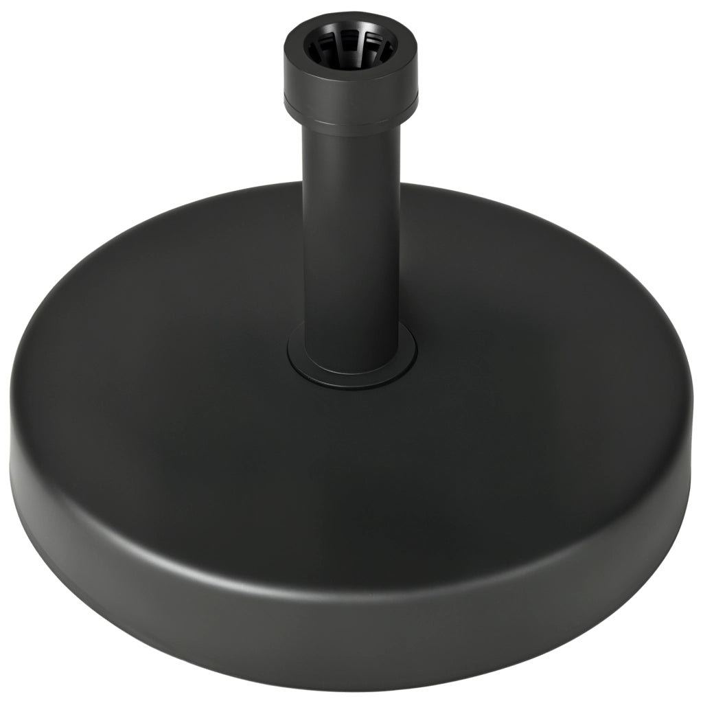 Base per Ombrellone da Giardino in Plastica PP ¨C zephmum ¨C 45x33 cm Nero