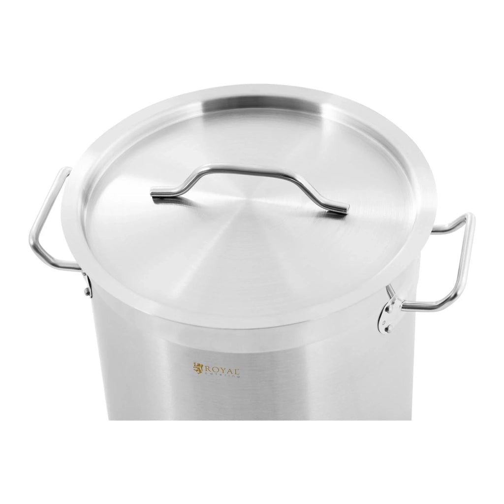 Pentola in acciaio inox da 12 litri 250 mm per piani cottura a induzione 14_0004173