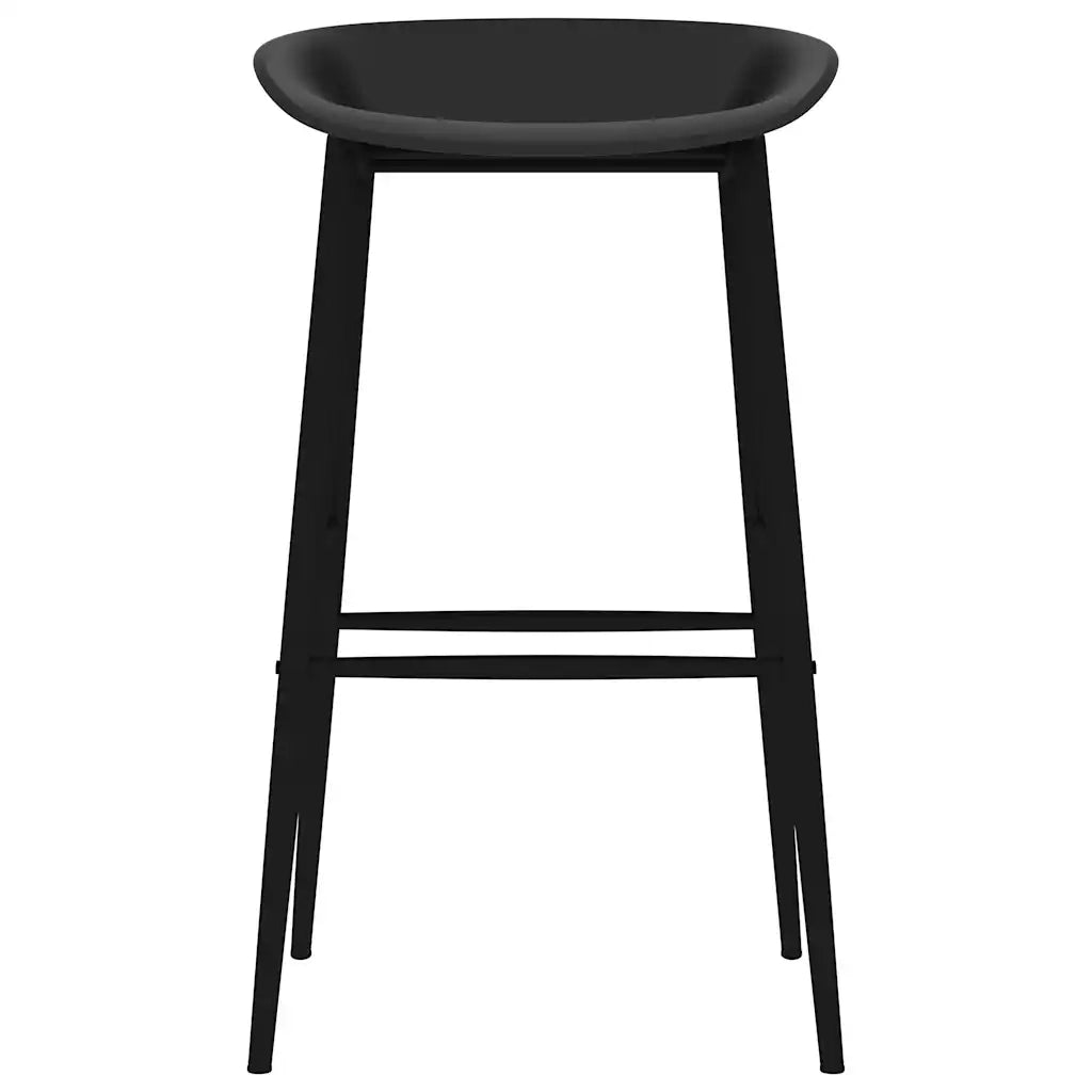 Sedie da Bar 4 pz Nere cod mxl 68744