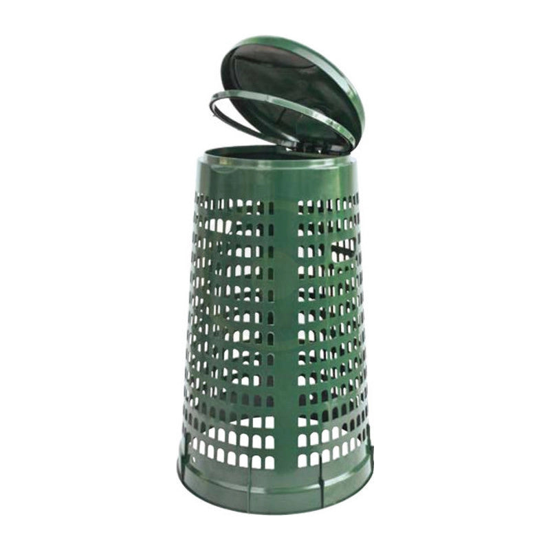 PATTUMIERA 110 L TRESPOLO D 38-51XH85 CM VERDE