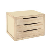 CASSETTIERA 3 CASSETTI 39X30XH29,5 CM- ASTIGARRAGA KIT LINE- 1,0 pz