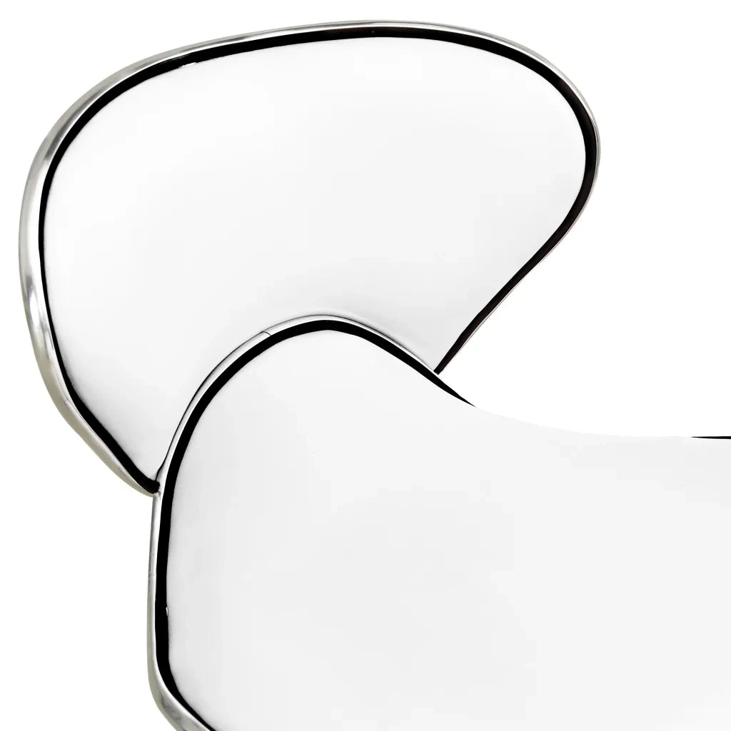 Sgabello da Salone Spa Bianco in Similpelle 323673