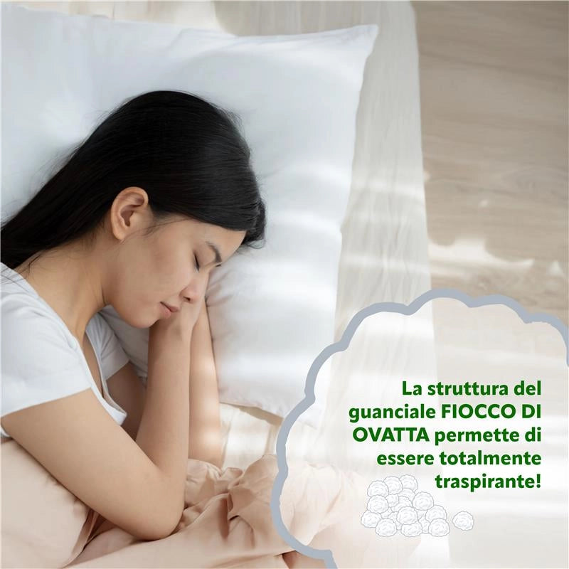 HYDRA VIVA+ CUSCINO GUANCIALE ANALLERGICO PER CAMERA DA LETTO DOLCE RIPOSO