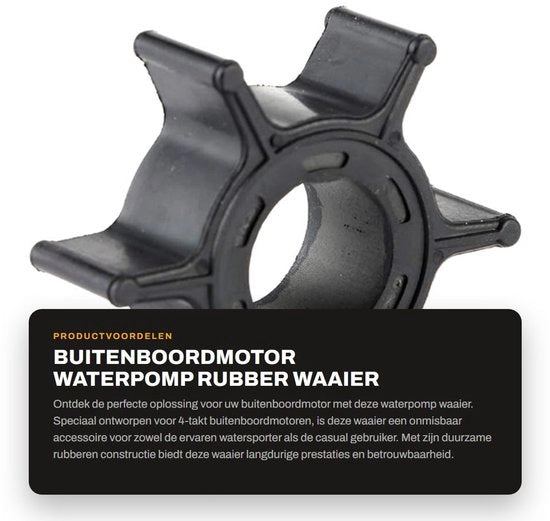 Pompa idraulica per diffusore adatto per motori fuoribordo a 4 tempi - Materiale in gomma - Codice OEM 19210-ZW9-A32 - Accessorio - Uso domestico - Nuovo - Parte di ricambio per motori fuoribordo