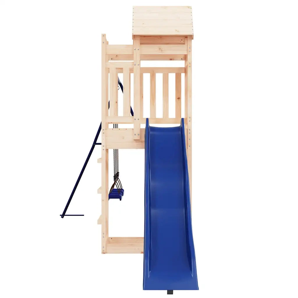 Set da Gioco da Esterno in Legno Massello di Pino CFW8187719