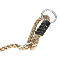 Teleferica per Bambini 6-10 Anni con Manico Antiscivolo, Corda Regolabile e Dispositivo di Protezione, Giallo