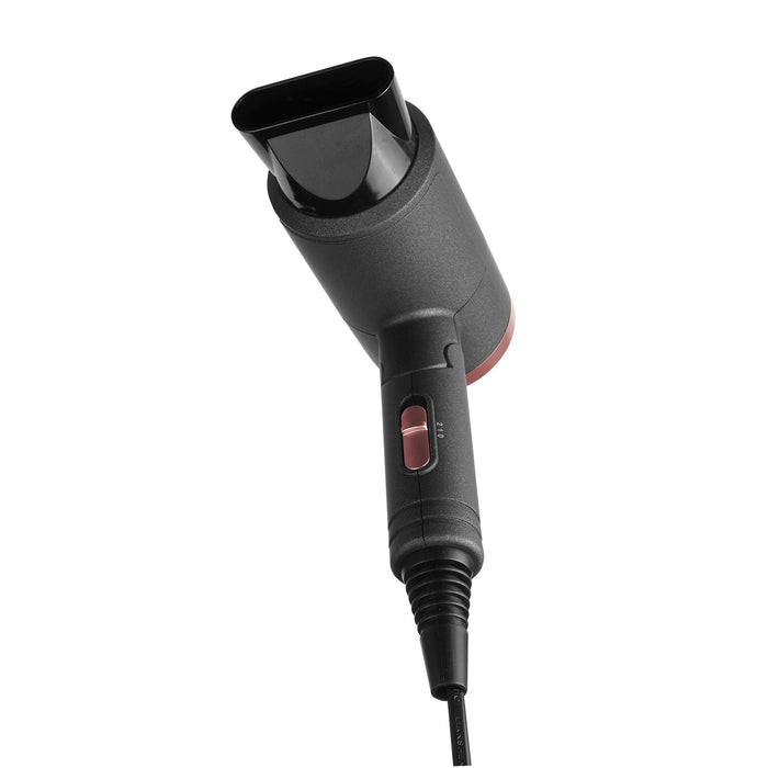 SOGO Phon da Viaggio 1200W – Pieghevole, 2 Velocità, Motore DC, Concentratore, Spegnimento Automatico