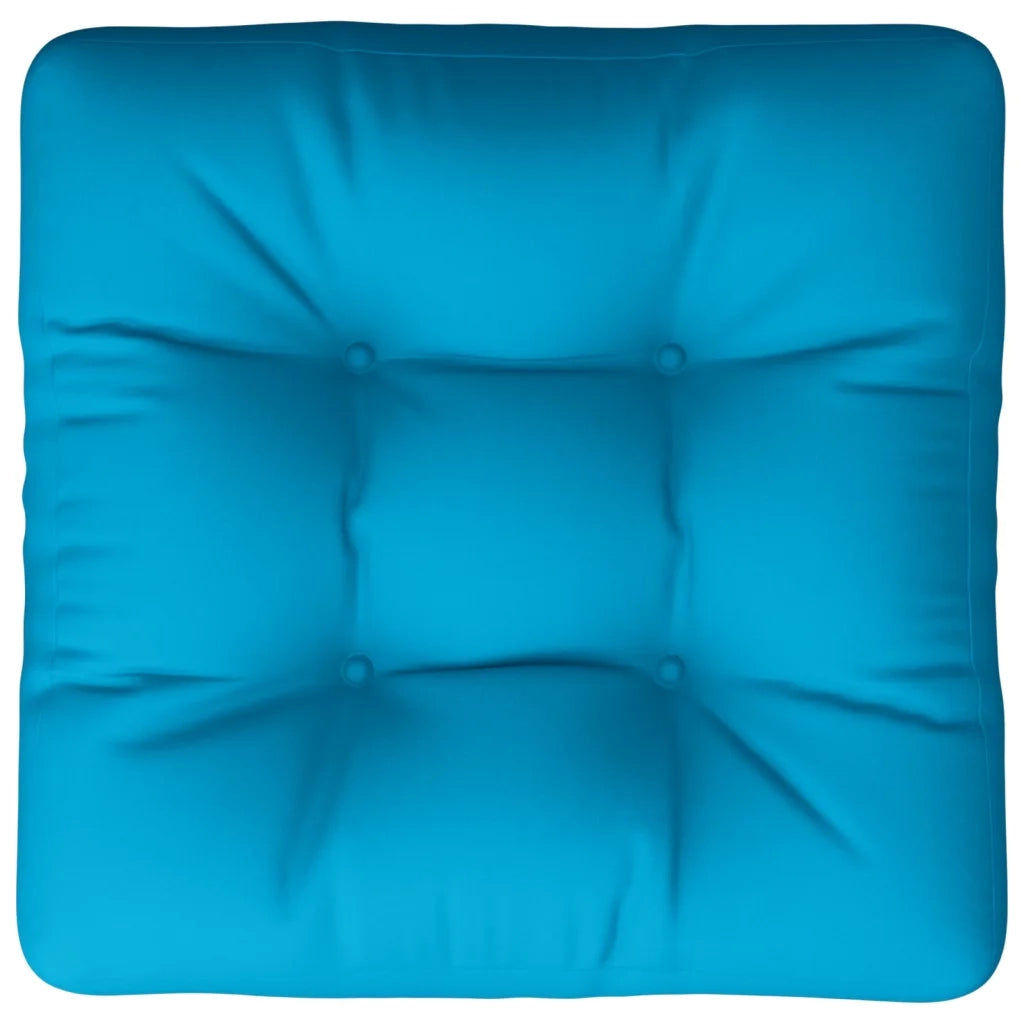 Cuscino per Pallet Blu 50x50x12 cm in Tessuto 360429
