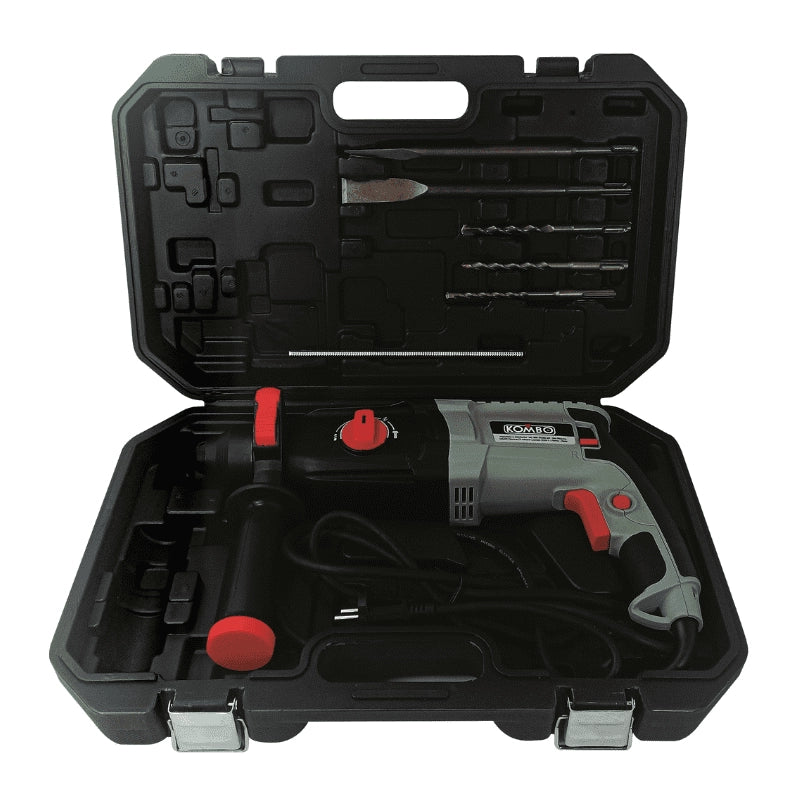 KIT TASSELLATORE SDS PLUS 800W 2.8J IN VALIGETTA