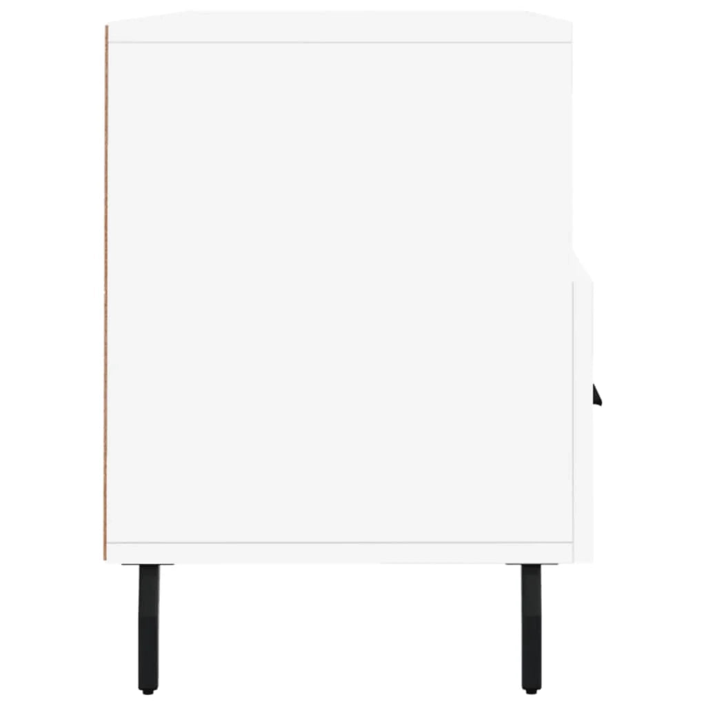 Mobile TV multimediale mensola TV credenza TV sala da pranzo soggiorno camera da letto 102 x 36 x 50 cm legno ingegnerizzato bianco 02_0025590