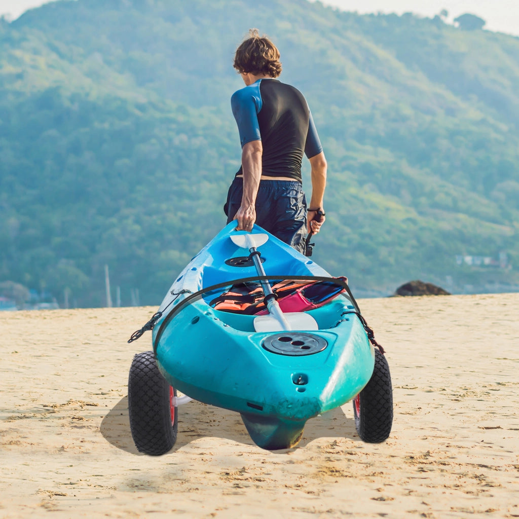 Carrello Pieghevole Trasporto Kayak ¨C Zephmum ¨C Alluminio Max 70 Kg