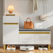 Scarpiera con Cassetti e Ante per Ingresso ¨C MINIMAL ¨C Legno, Multiripiano