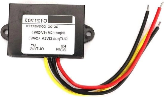 Regolatore di tensione Boost-Buck 6-20 V a 12 V - convertitore a step up/down per schermo di protezione - camera di monitoraggio ventilatore pompacqua motore router.