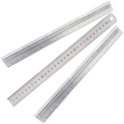 Liniaal a Scalone, Scala Driangolare in Alluminio per Architetti, 2 Pezzi, 1:20, 1:25, 1:50, 1:75, 1:100, 1:150, 1:200, 1:250, 1:300, 1:400, 1:500