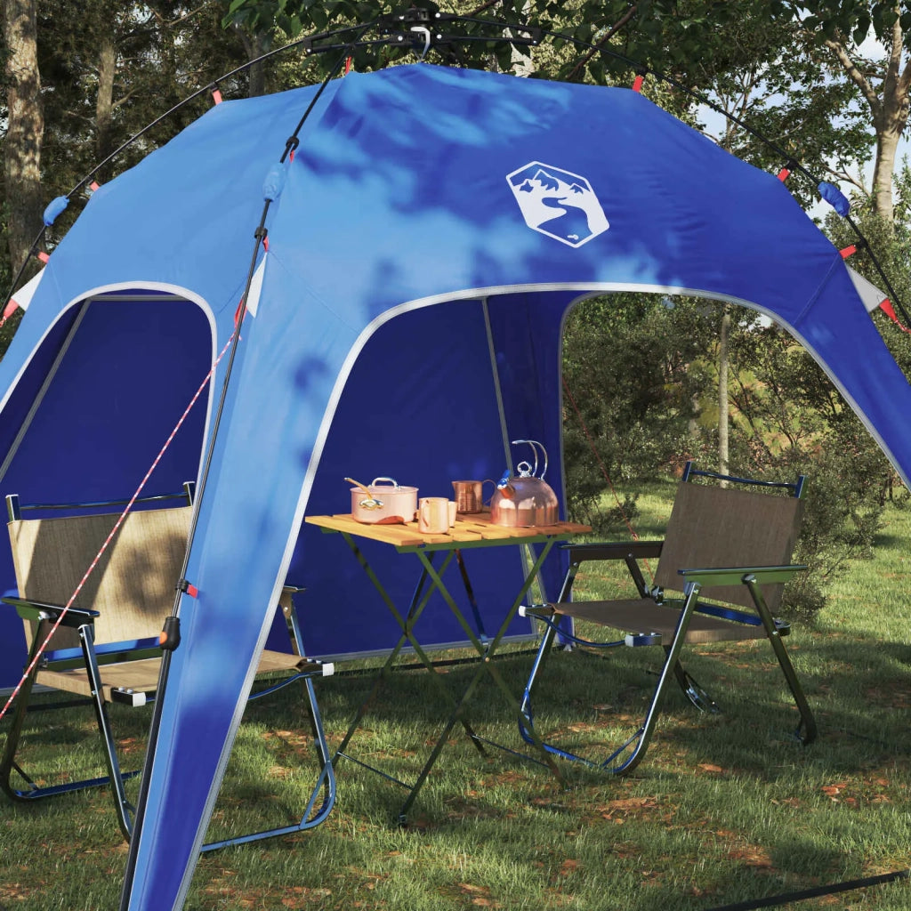 Tenda istantanea per 4 persone con rilascio rapido Blu Azzurro 42008402