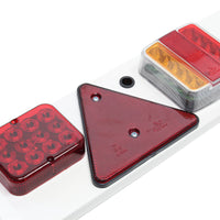 Barra portaluci a LED per rimorchio a 7 poli Con luci posteriori stop e frecce